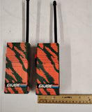 Vtg G.I. Joe A American Hero Walkie Talkie Set - Tested Works Toy Minty 1982!