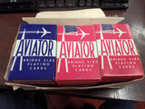Full Case 12 Decks Vtg Aviator 913 Bridge Playing Cards Lindberg Airplane 1920's