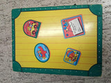 Vtg 1984 Tara Toy Corp Doll Travel Steamer Trunk Cabbage Patch Kids Case 17"
