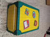Vtg 1984 Tara Toy Corp Doll Travel Steamer Trunk Cabbage Patch Kids Case 17"