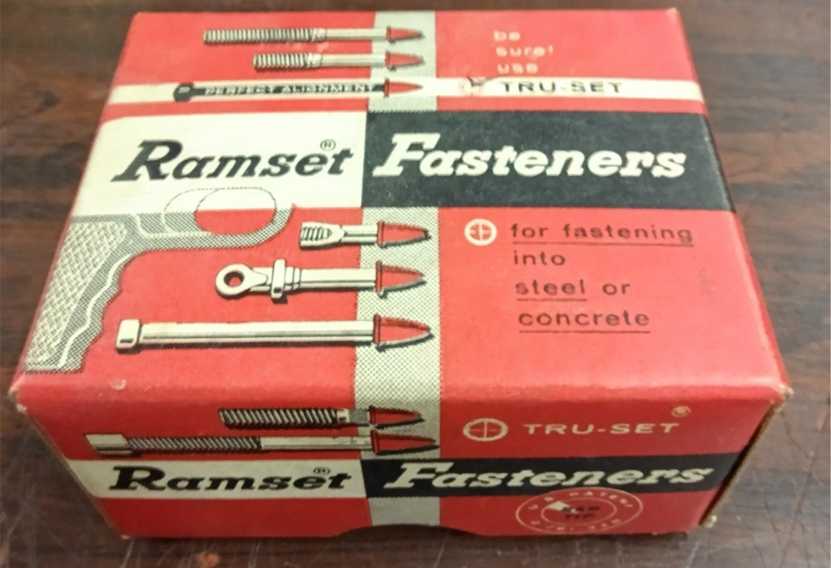 Red Ramset Ramset Fasteners Tru-Set Red Tip Drive Pins in Original Box ...