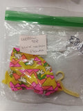 Vintage 1973 Barbie Mod Skirt #8683 Set - Yellow Pilgrim Heels & Hanger Mattel