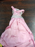 Vintage 1963 Barbie Sophisticated Lady #993 Pink Gown & Long White Gloves