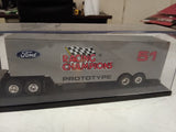 Vtg 1993 Racing Champions #51 Prototype Ford Hauler Premier Edition 1 of 7,500