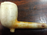 Lot of 4 Antique Tobacco Pipes Clay Meerschaum Victorian Estate Collection