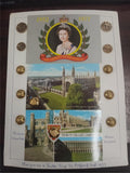 Vintage 1977 Royal Silver Jubilee Scrapbook Page Social History Ephemera OOAK