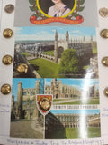 Vintage 1977 Royal Silver Jubilee Scrapbook Page Social History Ephemera OOAK