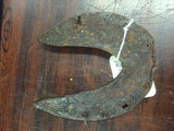 Antique Iron Horseshoe Tagged Medieval 14th Century Square Nail Holes Hand Forge