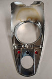 Chrome DASH COVER for 1962 - 1967 Harley Pan, Shovel & Servi-Car