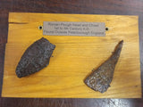 Ancient Roman Iron Plough Head Chisel 1st-5th Century AD Peterborough England