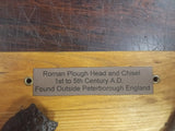Ancient Roman Iron Plough Head Chisel 1st-5th Century AD Peterborough England