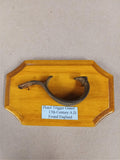 Antique 17th Century Bronze Pistol Trigger Guard Engraved England Civil War