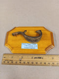 Antique 17th Century Bronze Pistol Trigger Guard Engraved England Civil War
