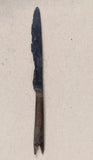 Rare Medieval BC AD Side Belt Knife Blade Wood Handle Pugio