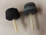 Rare Vintage Roskovensky Farm Dairy Scottdale PA Glass Set & Rubber Stoppers