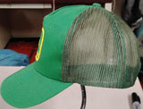 Rare vintage John Deere MPC Louisville Promotions Green Snapback Trucker Hat