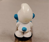 Schleich Smurf with Hot Chocolate Brown Mug Coco Vintage Peyo Figure