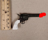 Vintage Marx Miniature Six Shooter Colt Revolver Metal Cap Gun Toy