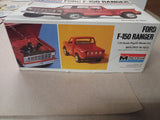 Monogram Ford F-150 Ranger Flareside 4x4 Pickup 1/24 Model Kit Partial Build 80'