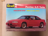 Revell 1:25 Pontiac G.P. Turbo Limited Edition Design Model Kit Partial kit