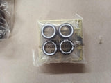Vtg Model Car Parts Lot Wheels Tires Chrome Wire Whitewalls Drag Slicks Goodyear