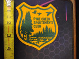 Pine Creek Sportsmen's Club Gaines PA Pennsylvania 4" Patch 1940's