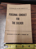 Department of the Army Pamphlet 21-41 Personal Conduct for the Soldier 1949