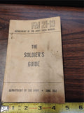 1952 Antique Military Book "The Soldier's Guide" Illustrated