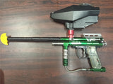 Untested Green Spyder Imagine E-Marker Paintball Gun w/ Working Ricochet 2K