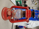 Red Oil Lantern 7.5" Hurricane Lamp Moon Light