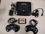 Working Sega Genesis Model 2 MK-1631 MADE IN JAPAN Bundle  2 Controllers  NFL95