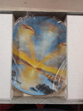 Vtg 77 Yiannis Koutsis In the Beginning Creation Plate Cermaic Collectible Art