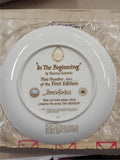 Vtg 77 Yiannis Koutsis In the Beginning Creation Plate Cermaic Collectible Art