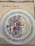 Vtg Complete 7 Lafayette Legacy Collection Limoges Plates Boxes & COAs