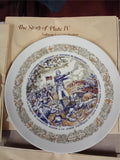Vtg Complete 7 Lafayette Legacy Collection Limoges Plates Boxes & COAs