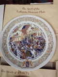 Vtg Complete 7 Lafayette Legacy Collection Limoges Plates Boxes & COAs