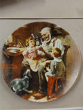 Vtg 1977 Norman Rockwell The Toy Maker Knowles Collector Plate 1st Edition