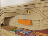 Vtg 1983 Hot Wheels Sto & Go Railroad Freight Yard Playset Mattel Train Case