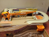 Vtg 1979 Hot Wheels Sto-N-Go Construction Site Playset Mattel Folding Case
