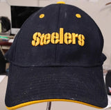 Pittsburgh Steelers Vintage Script Logo Flex Fit Hat NFL Team Apparel