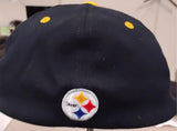Pittsburgh Steelers Vintage Script Logo Flex Fit Hat NFL Team Apparel