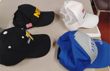 Lot of 4 Patriotic & Sports Hats: Trump MAGA, NRA, US Air Force, Big Ben Steeler