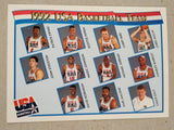 1991-92 NBA Hoops McDonald's Dream Team USA Complete Set 12 Cards