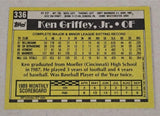 1990 Topps #336 Ken Griffey Jr. All-Star Rookie Bloody Scar Error Card  Mariners