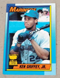 1990 Topps #336 Ken Griffey Jr. All-Star Rookie Bloody Scar Error Card  Mariners