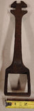 Antique Cast Iron Buggy Wrench Wagon Wheel Axle Nut Multi Farm Implement Tool