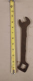 "Vintage/Antique Unmarked Cast Iron Farm Implement & Square Box Wrench