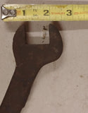 "Vintage/Antique Unmarked Cast Iron Farm Implement & Square Box Wrench