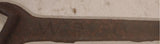 "Vintage/Antique Unmarked Cast Iron Farm Implement & Square Box Wrench