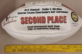 3rd Annual Bulls & Birdies Houston Texans Cheerleaders Golf  Trophy Football